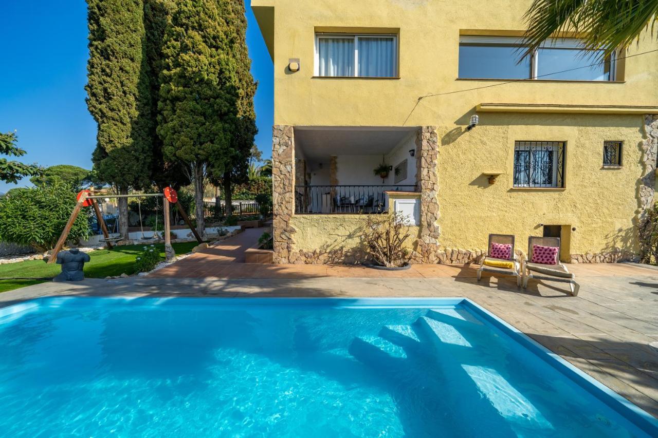 Villa Lux Gallery, Ideal Familias O Grupos Con Piscina & Aircon Lloret de Mar Exterior foto