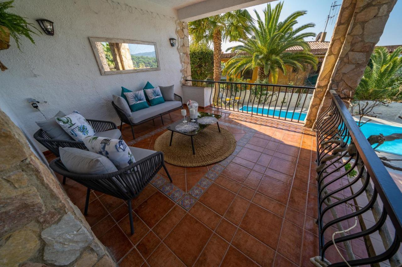 Villa Lux Gallery, Ideal Familias O Grupos Con Piscina & Aircon Lloret de Mar Exterior foto